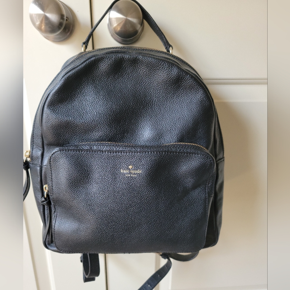 Kate Spade black backpack